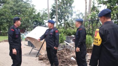 Dansat Brimob Polda Jabar Terima Kunjungan Karorenmin Ops Korbrimob Polri