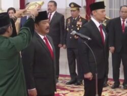 Presiden Jokowi Lantik Menteri AHY ATR/BPN, Hadi Tjahjanto Menkopolhukam