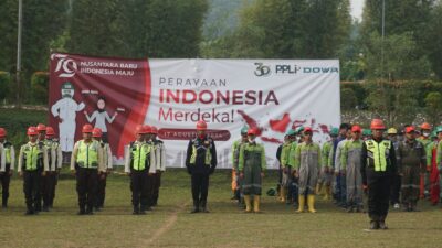 Semarak 79 Tahun Kemerdekaan Indonesia, Karyawan PPLI Bangga Jadi  Pejuang Lingkungan