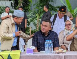 Cabup Bogor Rudy Susmanto Sapa Warga, Minta Doa dan Restu Warga Cimandala