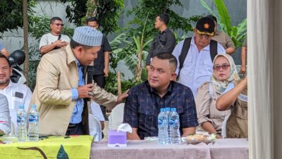 Cabup Bogor Rudy Susmanto Sapa Warga, Minta Doa dan Restu Warga Cimandala