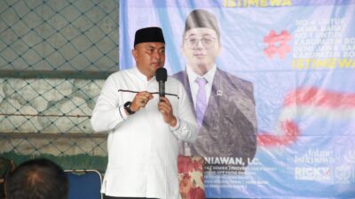 Belum Sampai Target, Cabup Rudy Susmanto Minta Kader Gerindra Keroyokan